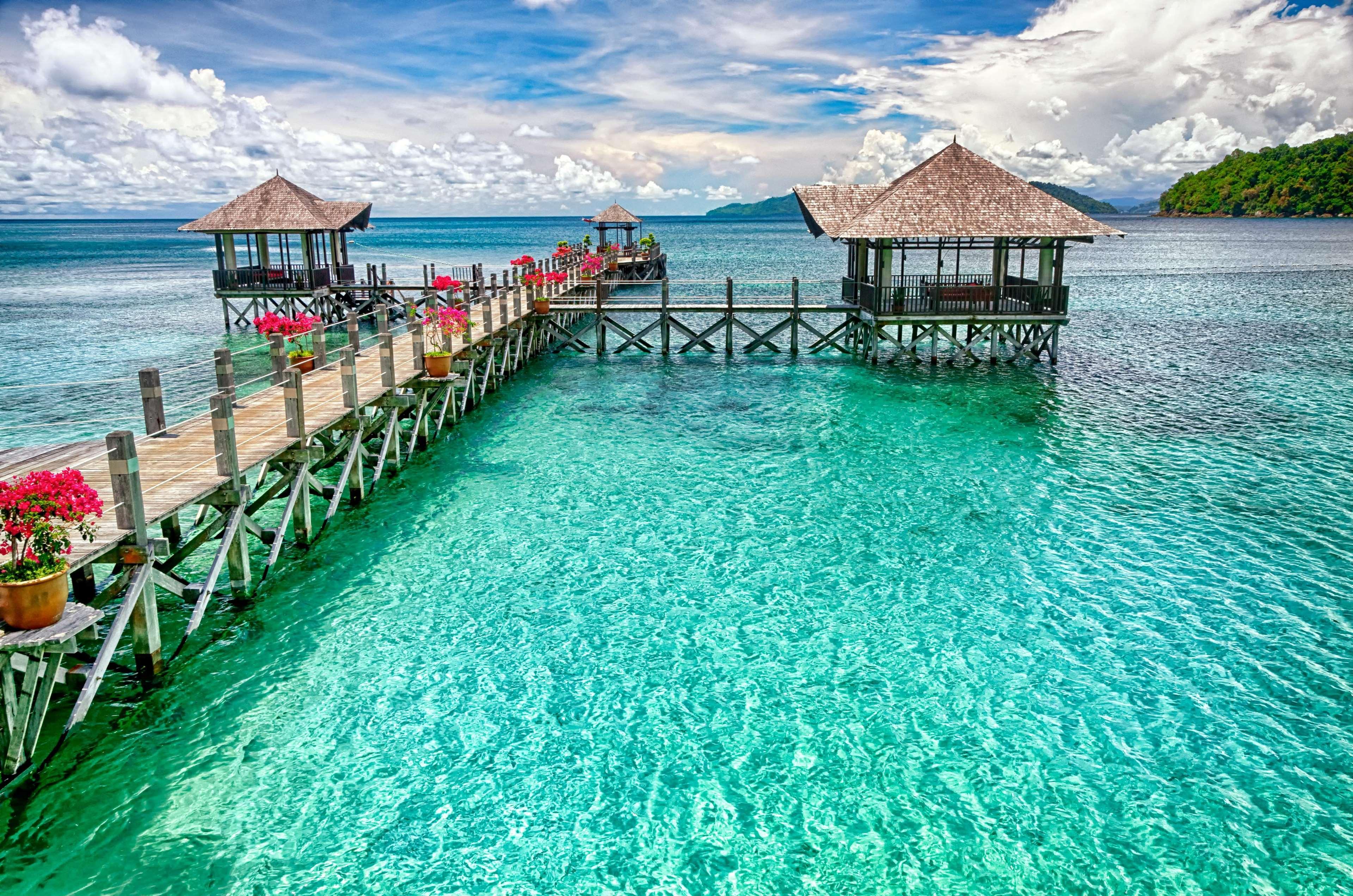 Bunga Raya Island Resort & Spa Gaya Adası Dış mekan fotoğraf