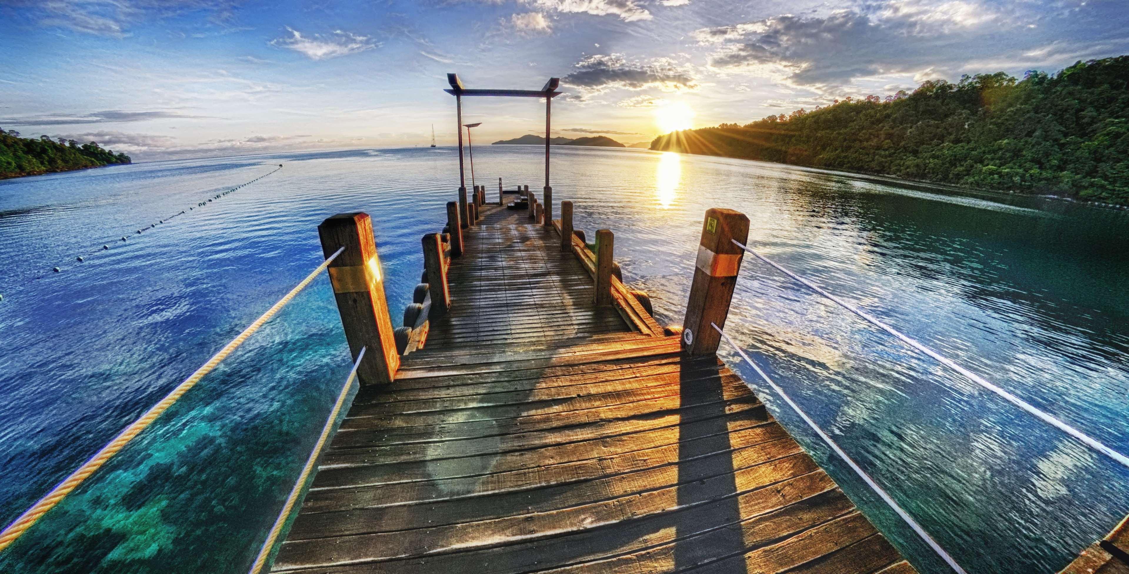 Bunga Raya Island Resort & Spa Gaya Adası Dış mekan fotoğraf